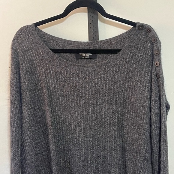 All Saintss Angora Blend Sweater Jacket Sz 2 - Picture 3 of 8